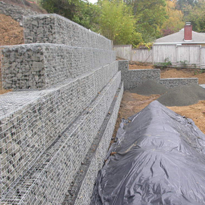 Easy installation welded gabion box retaining wall metal gabion price
