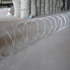Hot dipped galvanized concertina barbed security wire for military