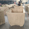 Welded gabion 4mm wire mesh hesco bastion for military protection