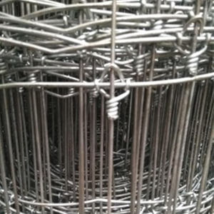 Heavy duty zinc coating fixed knot woven wire field fence