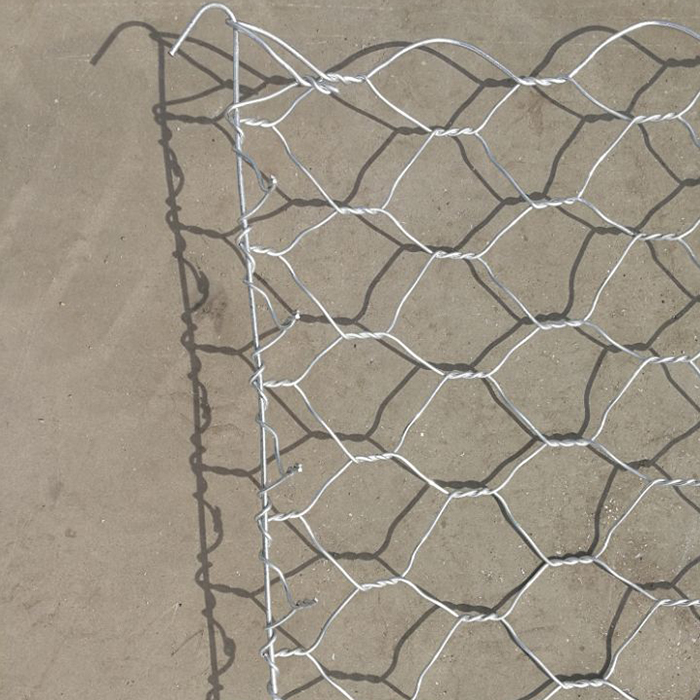 High quality hot dipped galvanized material gabion mesh size