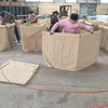 Welded gabion 5mm wire mesh hesco sandbag for military protection